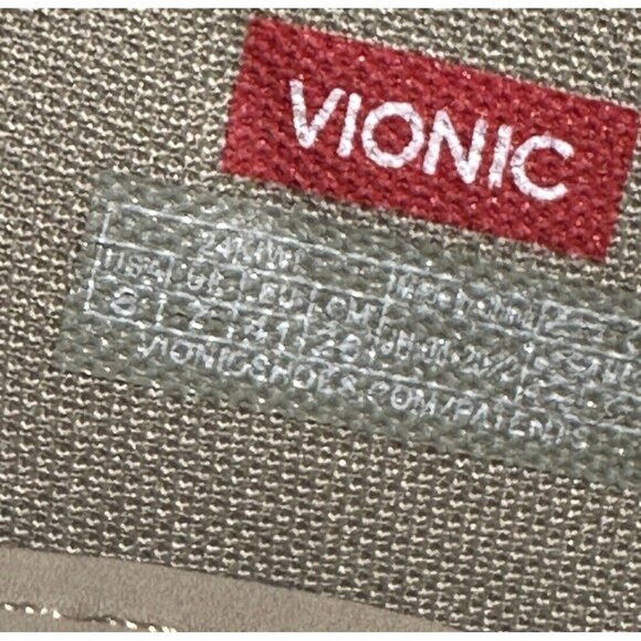 Vionic Kiwi Sandal Mens 8 Euro 41 Camel Khaki Tan Slide Supportive Arch New‎ - Picture 8 of 8